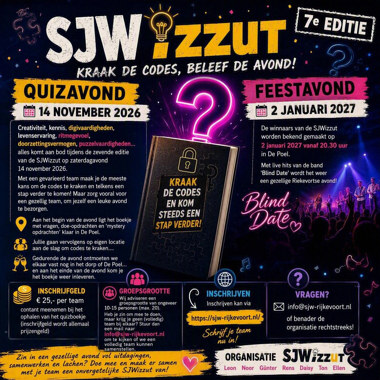 SJWizzut 2026 - Kraak de code!